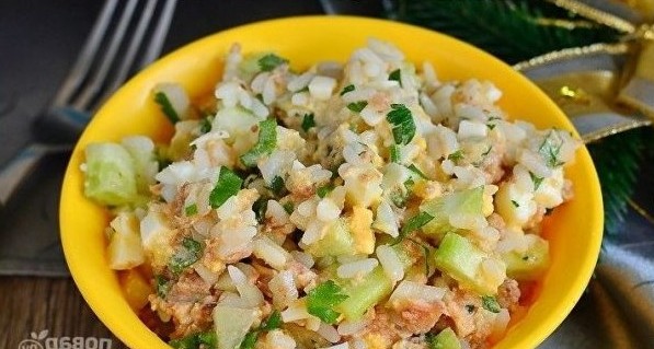 Салат с тунцом, пошаговый рецепт с фото